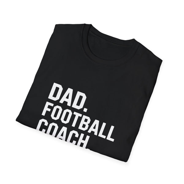Dad Football Coach Legend Gift T-Shirt