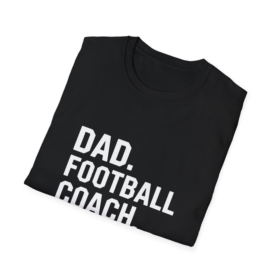 Dad Football Coach Legend Gift T-Shirt