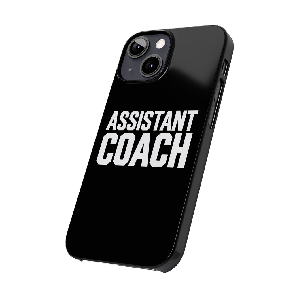 Premium Assistant Coach iPhone Case | Assistant Coach Gifts Slim Phone Cases