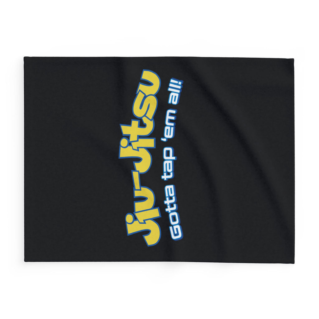 Brazilian Jiu Jitsu Blanket | Gotta Catch Them All BJJ Arctic Fleece Blanket