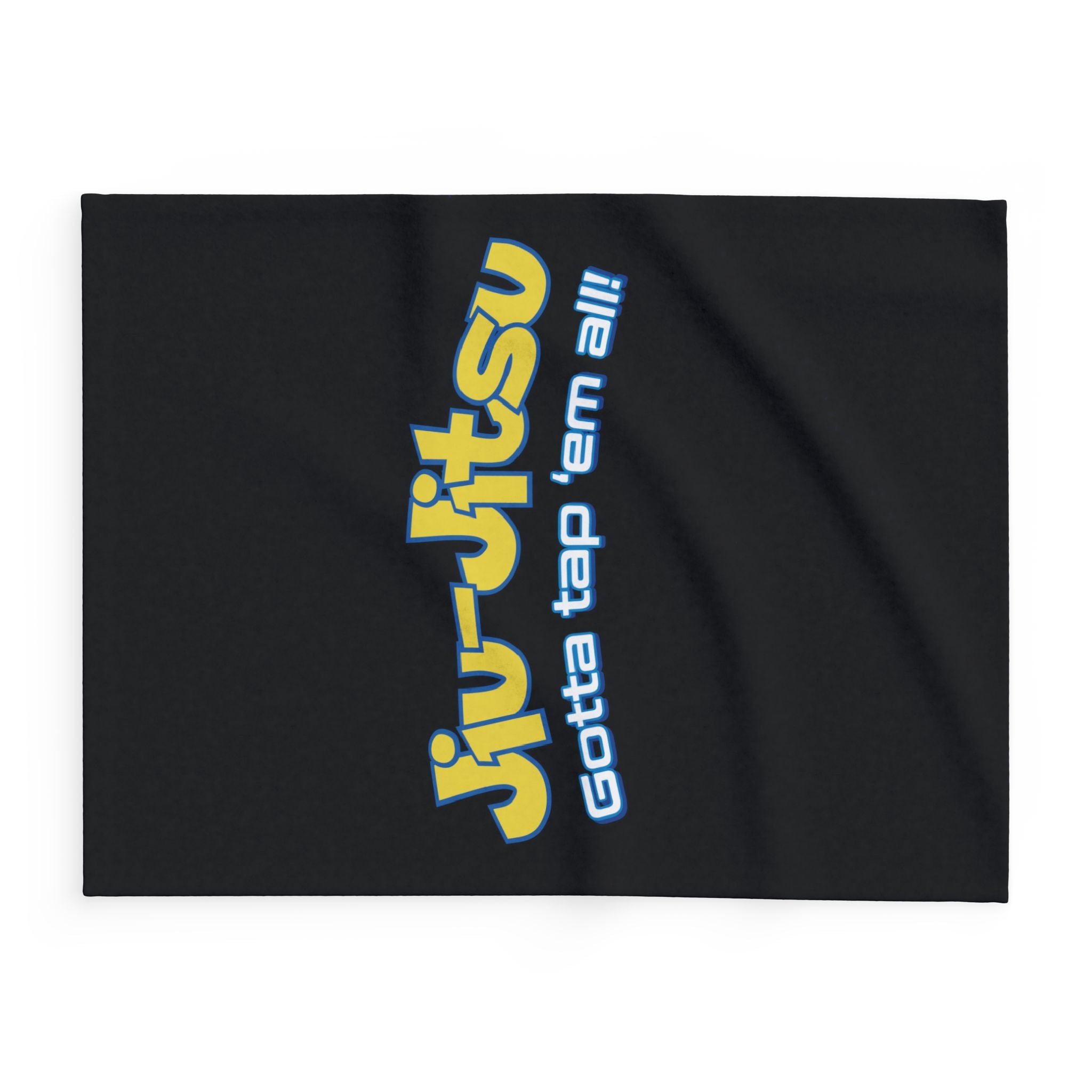 Brazilian Jiu Jitsu Blanket | Gotta Catch Them All BJJ Arctic Fleece Blanket