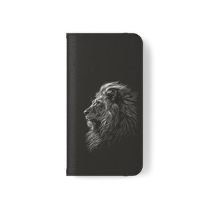 Lion Phone Case | Lion Wallet Phone Case Gifts | IPhone & Samsung Galaxy Lion Flip Cases