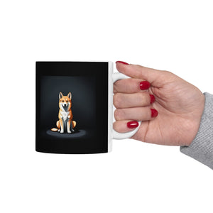 Cute Shiba Inu Mug | Shiba Gift | Cute Shiba Inu Ceramic Mug 11oz shiba mug, shiba gift, shiba inu mug, shiba inu gift