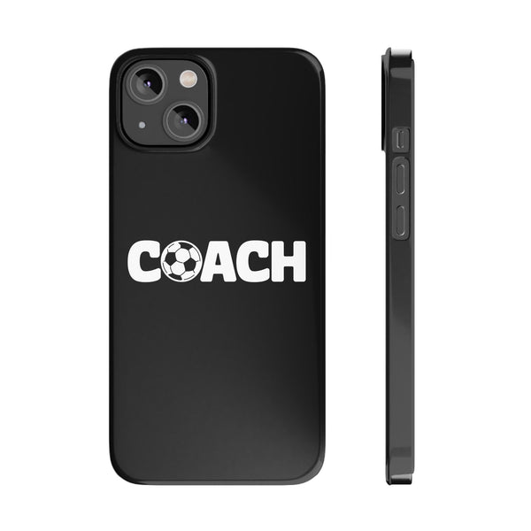 Premium Soccer Coach iPhone Case | Soccer Coach Gifts Slim Phone Cases