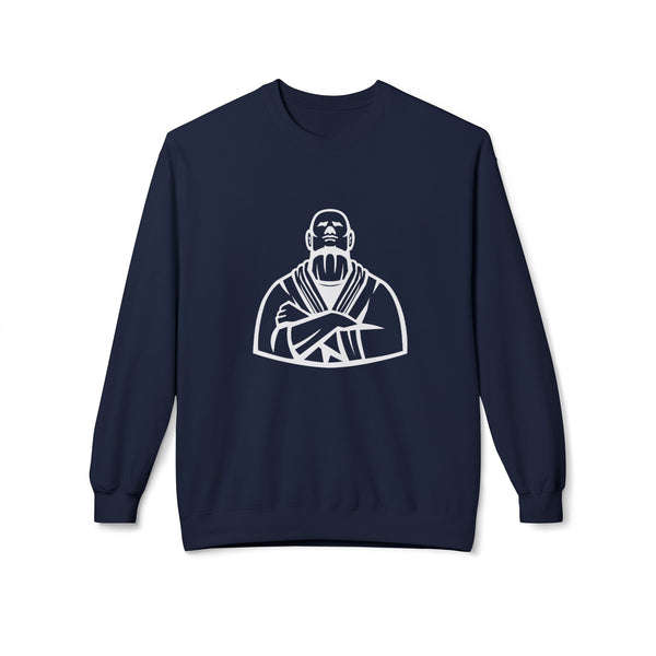 Brazilian Jiu Jitsu Master BJJ Unisex Midweight Softstyle Fleece Crewneck Sweatshirt