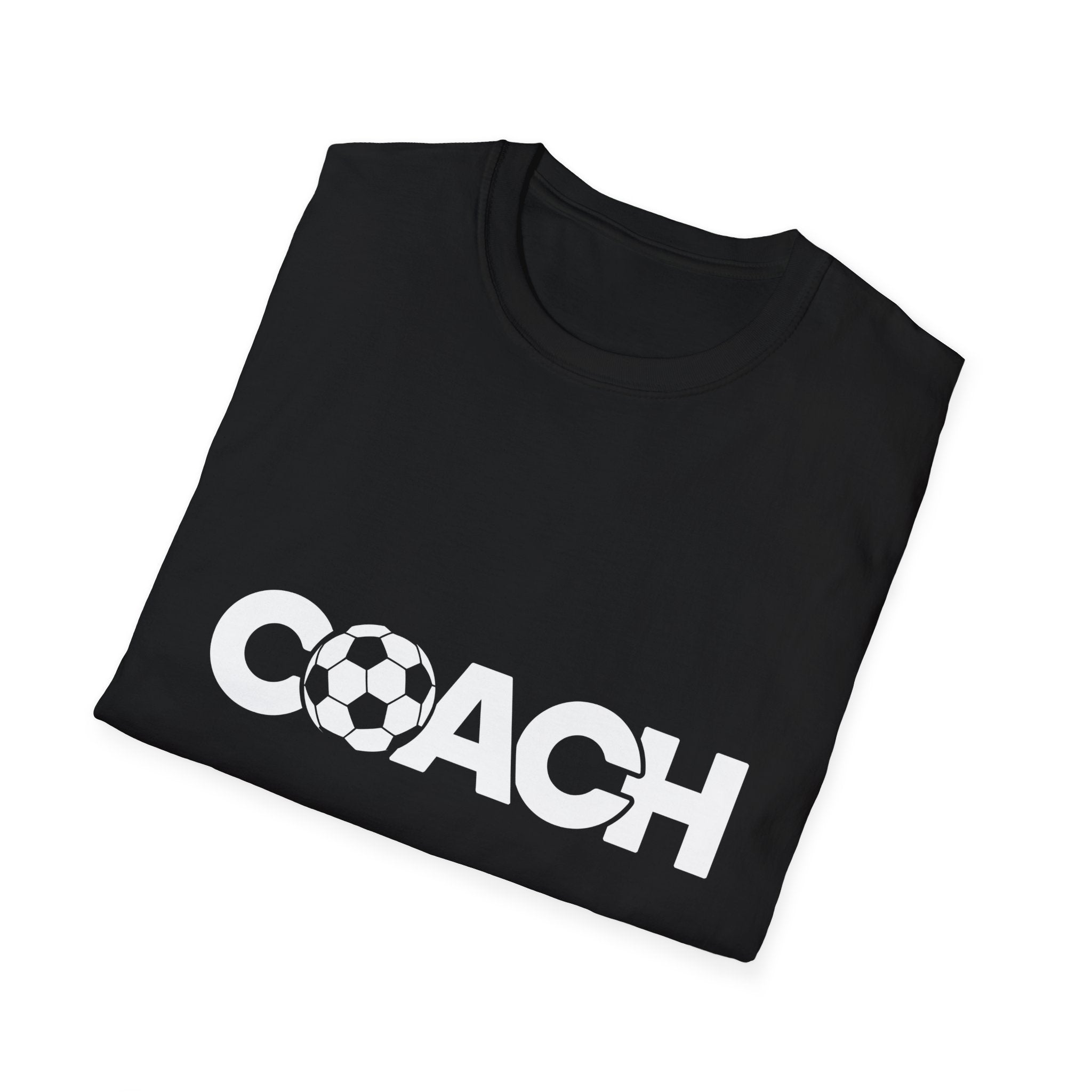 Soccer Coach T-Shirt - Unisex Softstyle Tee