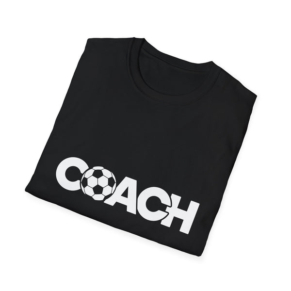 Soccer Coach T-Shirt - Unisex Softstyle Tee