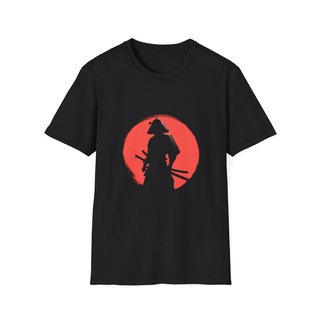 Samurai Red Moon T-Shirt | Unisex Samurai Shirt