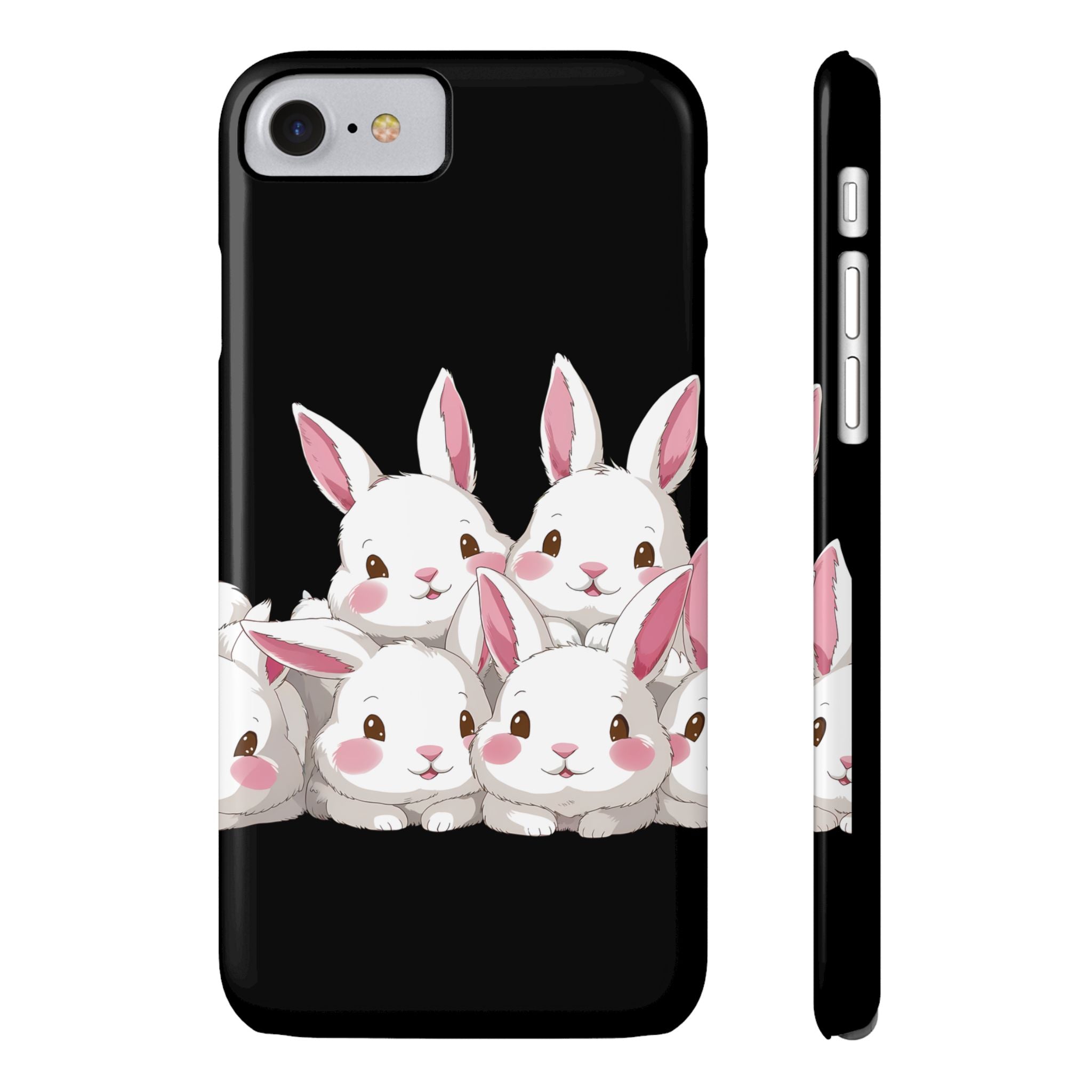 Premium Cute Rabbit iPhone Case | Rabbit Gifts Slim Phone Cases