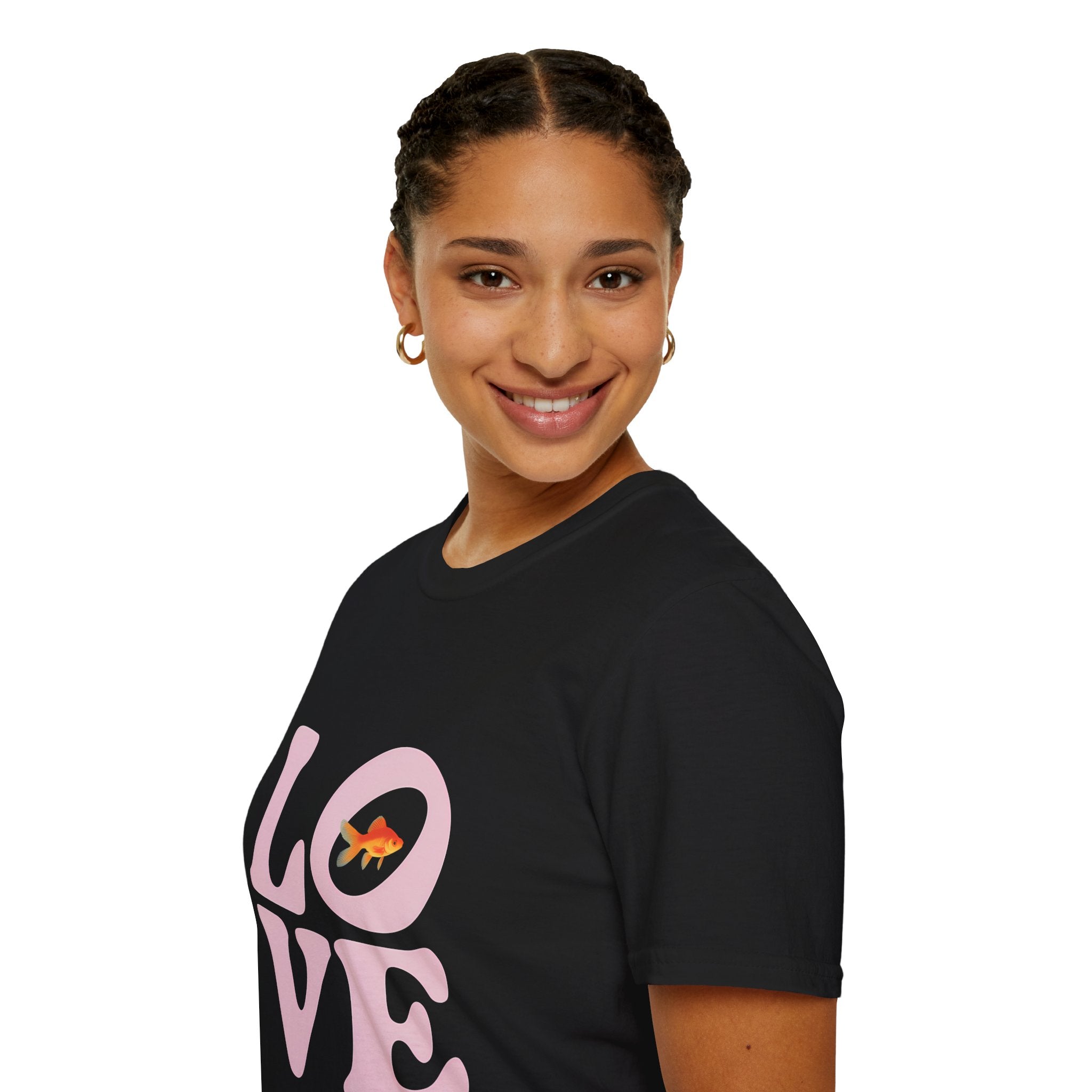 Sweet Love Goldfish Shirt | Goldfish Gifts | Goldfish Merchandise Unisex T-Shirt
