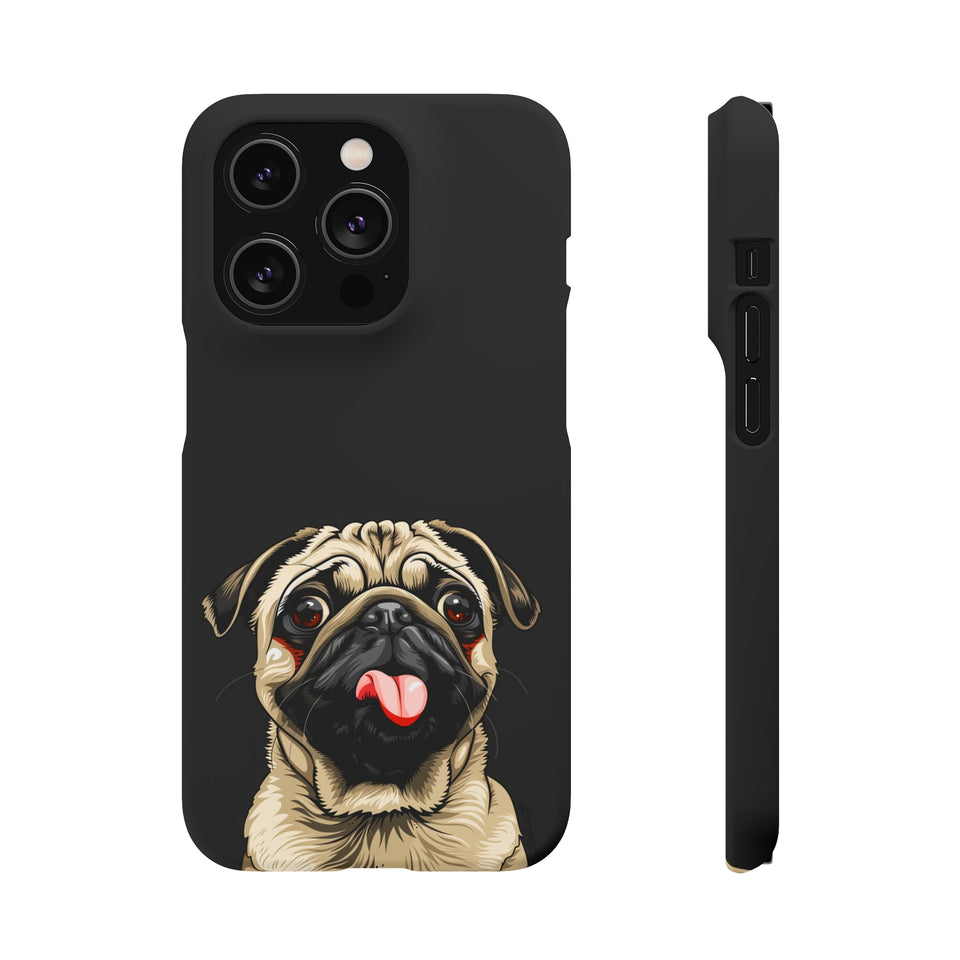Pug Phone Case | I Love My Pug Phone Case | Pug iPhone & Samsung Galaxy Snap Cases