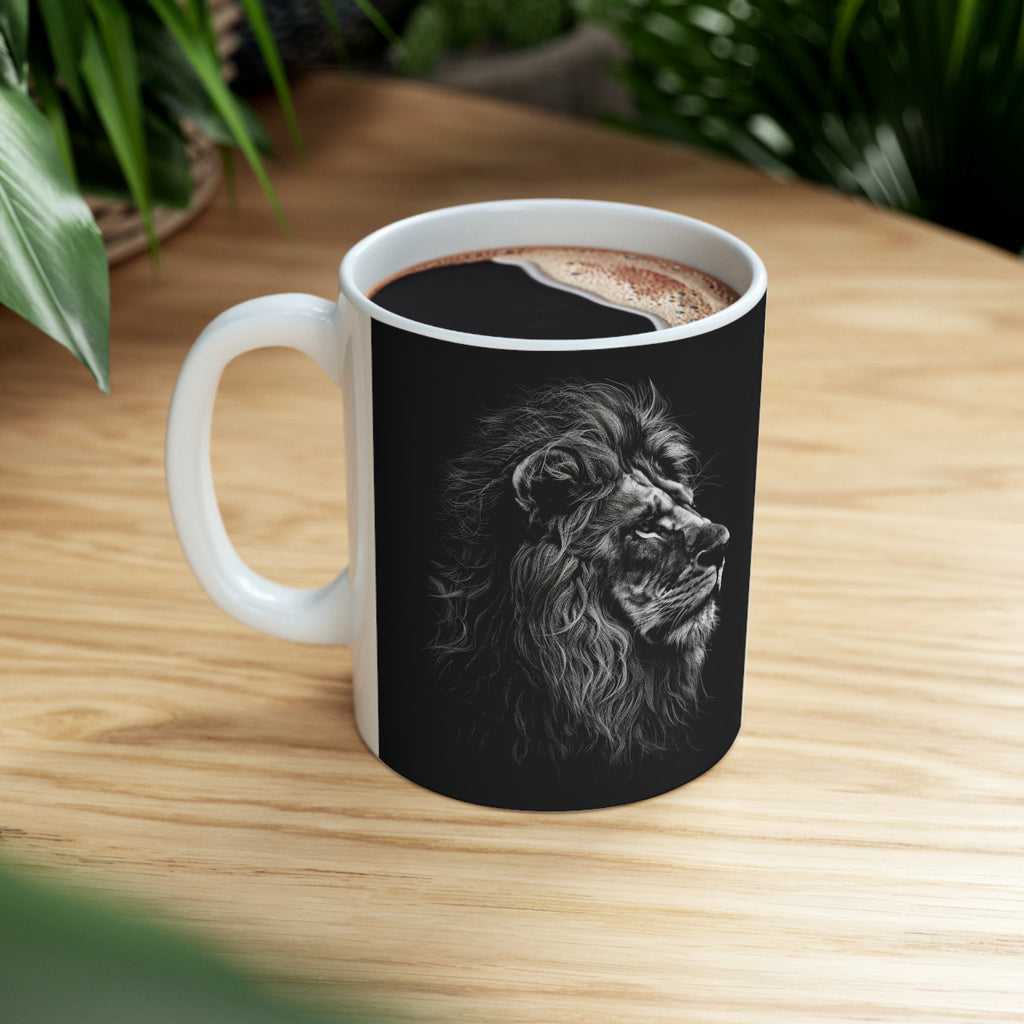 Lion Mug | Lion Coffee Mug | Cute Lion Gift | Lion Presents | Lion Mug 1 11oz