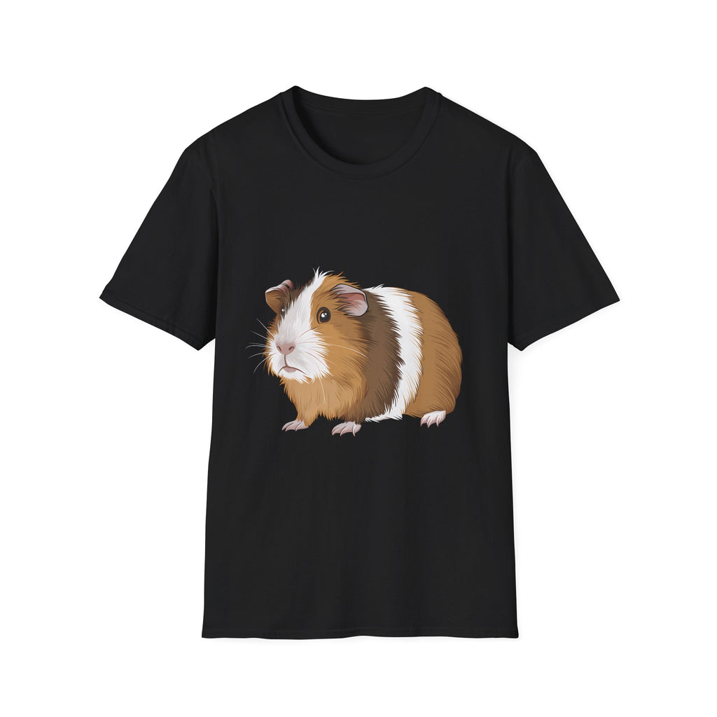 Guinea Pig T-Shirt 2 - Cute Guinea Pig Unisex Softstyle Tee