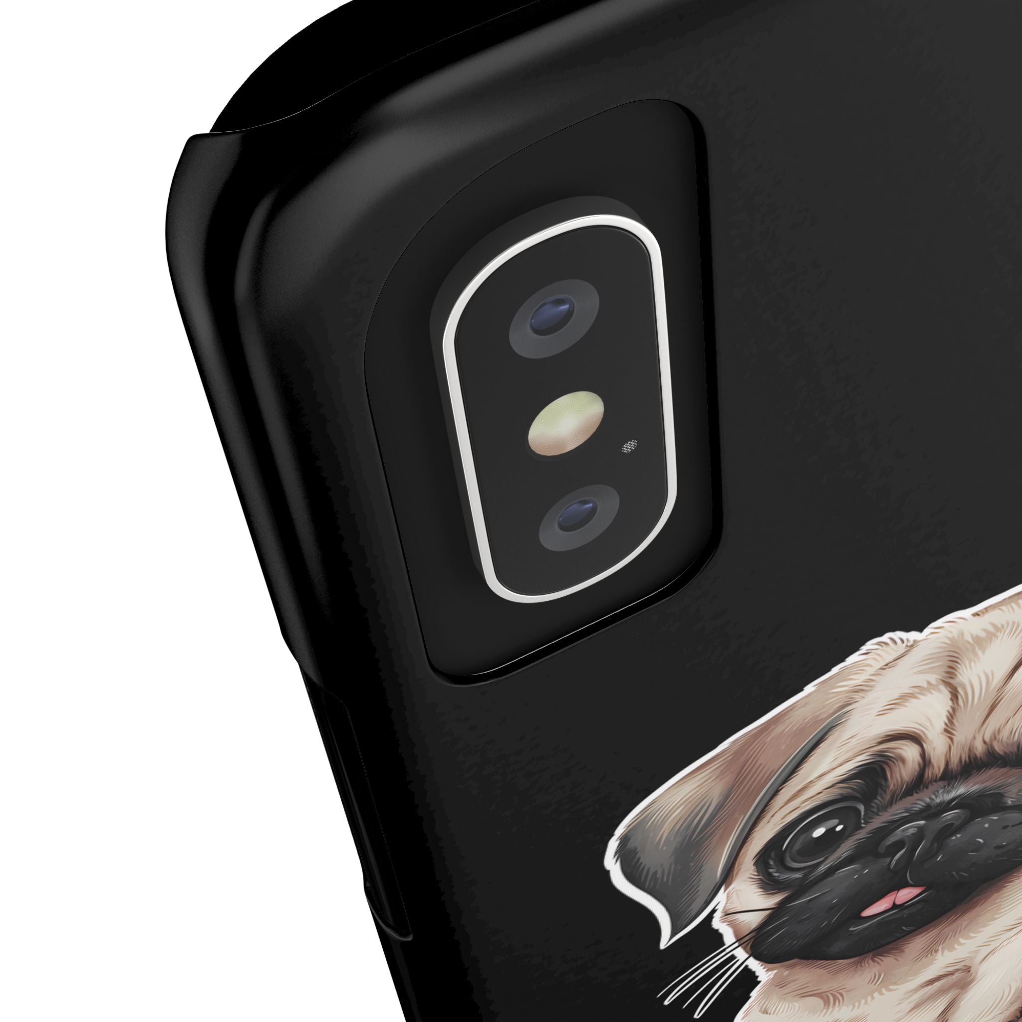 Premium Pug Puppy iPhone Case | Cute Pug Gifts Slim Phone Cases