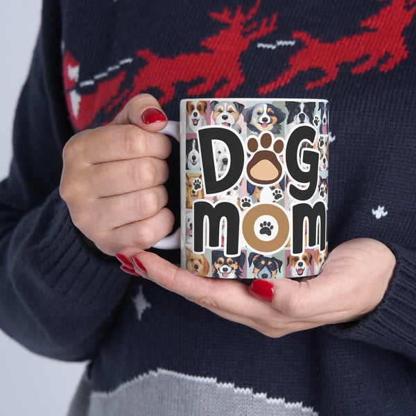 Dog Mom Mug | Dog Mom Gift | Dog Mom Coffee Mug | Dog Mom Presents Mug 11oz 2