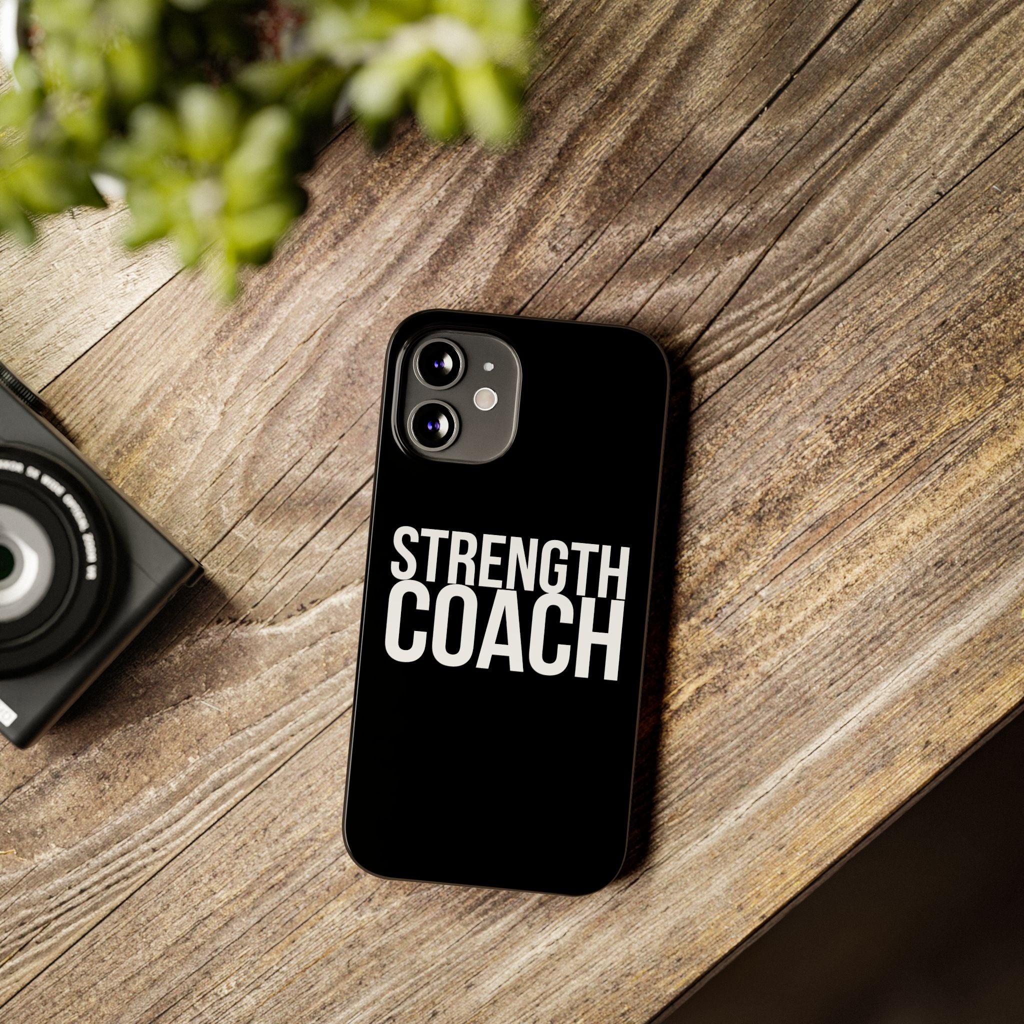 Premium Strength Coach iPhone Case | Strength Coach Gifts Slim Phone Cases