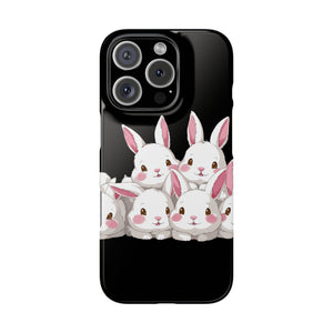 Premium Cute Rabbit iPhone Case | Rabbit Gifts Slim Phone Cases Premium Cute Rabbit iPhone Case | Rabbit Gifts Slim Phone Cases