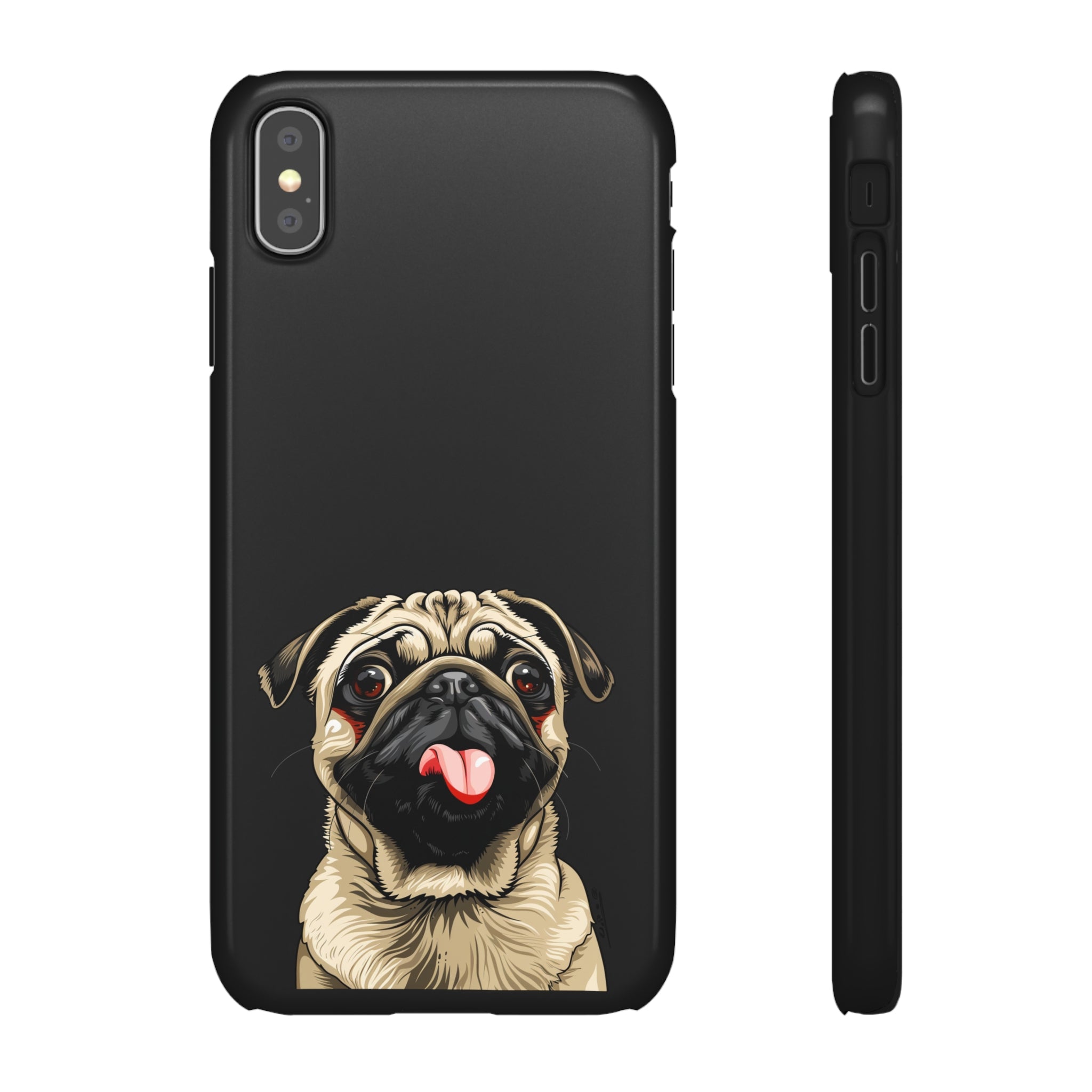 Pug Phone Case | I Love My Pug Phone Case | Pug iPhone & Samsung Galaxy Snap Cases