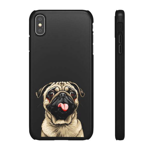 Pug Phone Case | I Love My Pug Phone Case | Pug iPhone & Samsung Galaxy Snap Cases