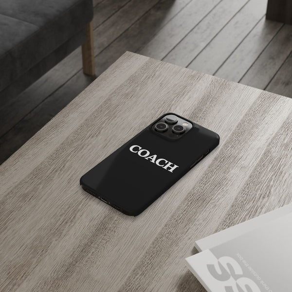 Premium Coach iPhone Case | Coach Gifts Slim Phone Cases