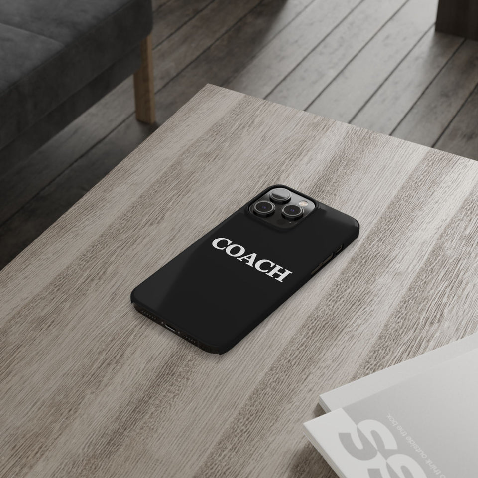Premium Coach iPhone Case | Coach Gifts Slim Phone Cases