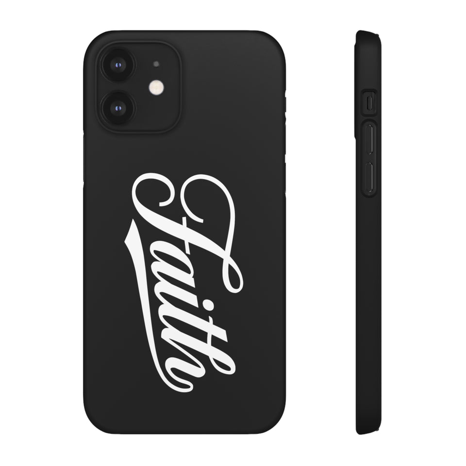 Faith In Jesus iPhone Christian Religion Phone Case | Jesus Faith Cross Phone Case | Faith Christian Cross iPhone & Samsung Galaxy Snap Cases