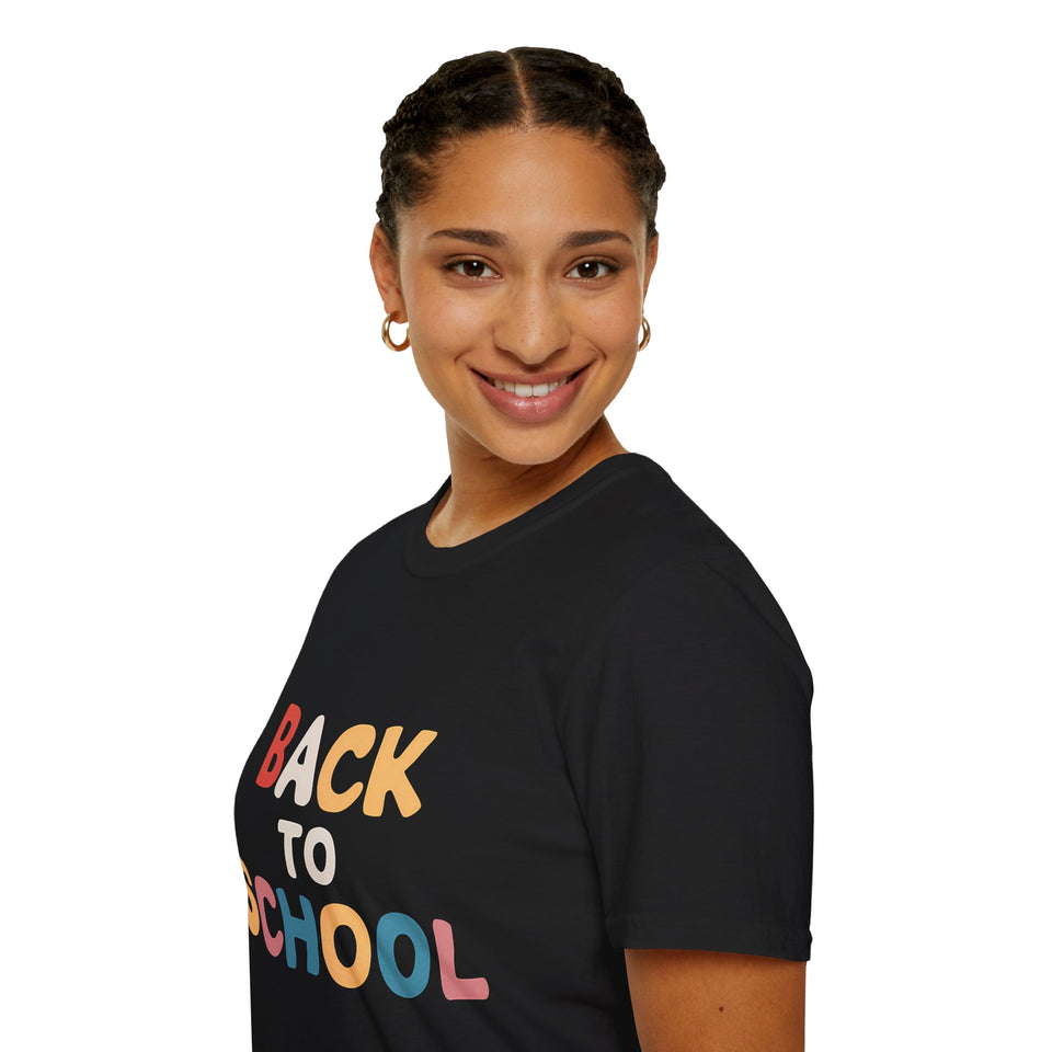 Back To School Shirt | School Gift | Teacher Student Merchandise | Back To School Presents Unisex T-Shirt