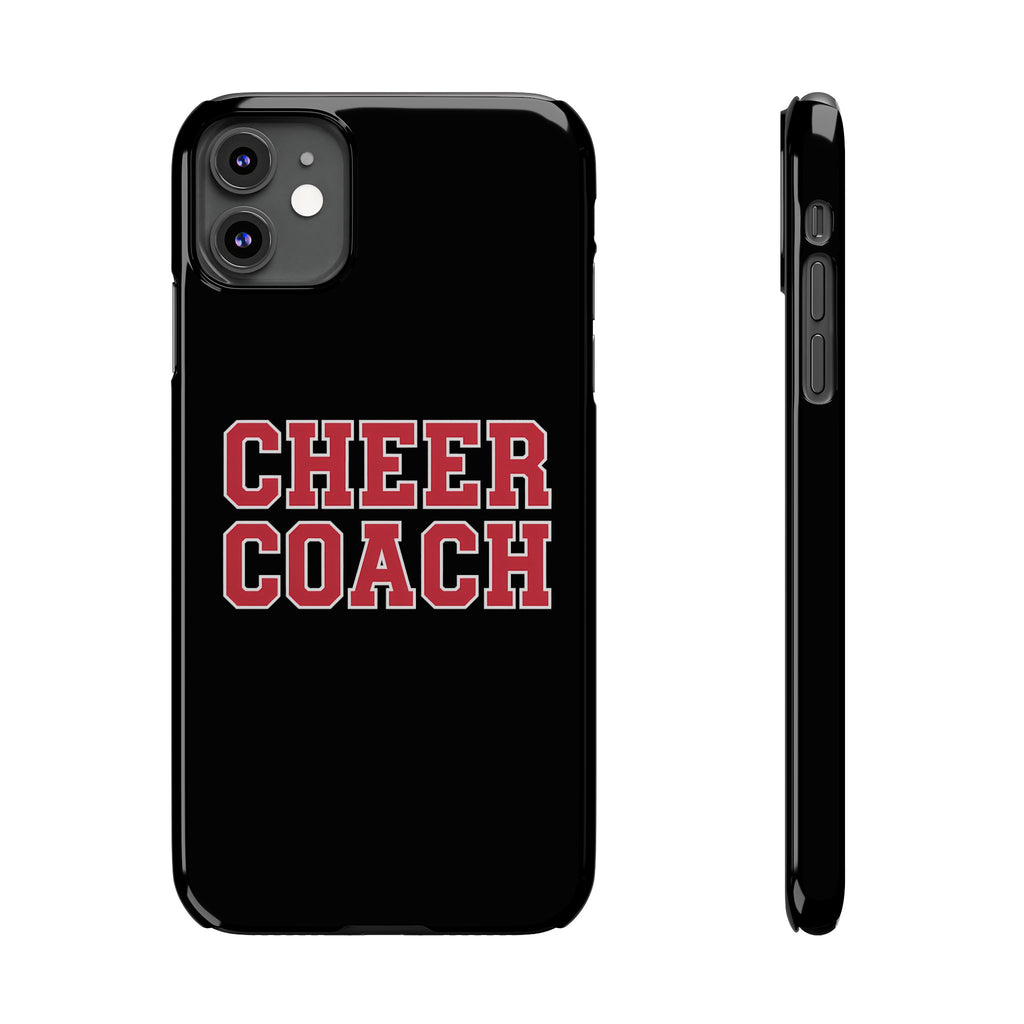 Premium Cheer Coach iPhone Case | Cheer Coach Gifts Slim Phone Cases
