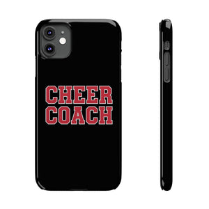 Premium Cheer Coach iPhone Case | Cheer Coach Gifts Slim Phone Cases Premium Cheer Coach iPhone Case | Cheer Coach Gifts Slim Phone Cases