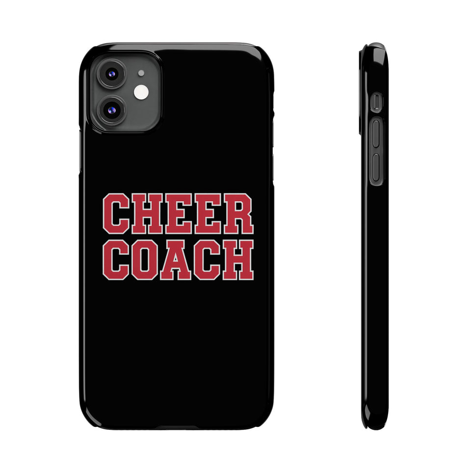 Premium Cheer Coach iPhone Case | Cheer Coach Gifts Slim Phone Cases