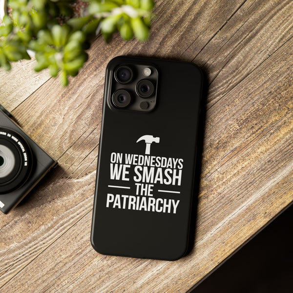Premium On Wednesdays We Smash The Patriarchy iPhone Case | Feminist Gifts Slim Phone Cases
