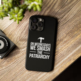 Premium On Wednesdays We Smash The Patriarchy iPhone Case | Feminist Gifts Slim Phone Cases Premium On Wednesdays We Smash The Patriarchy iPhone Case | Feminist Gifts Slim Phone Cases