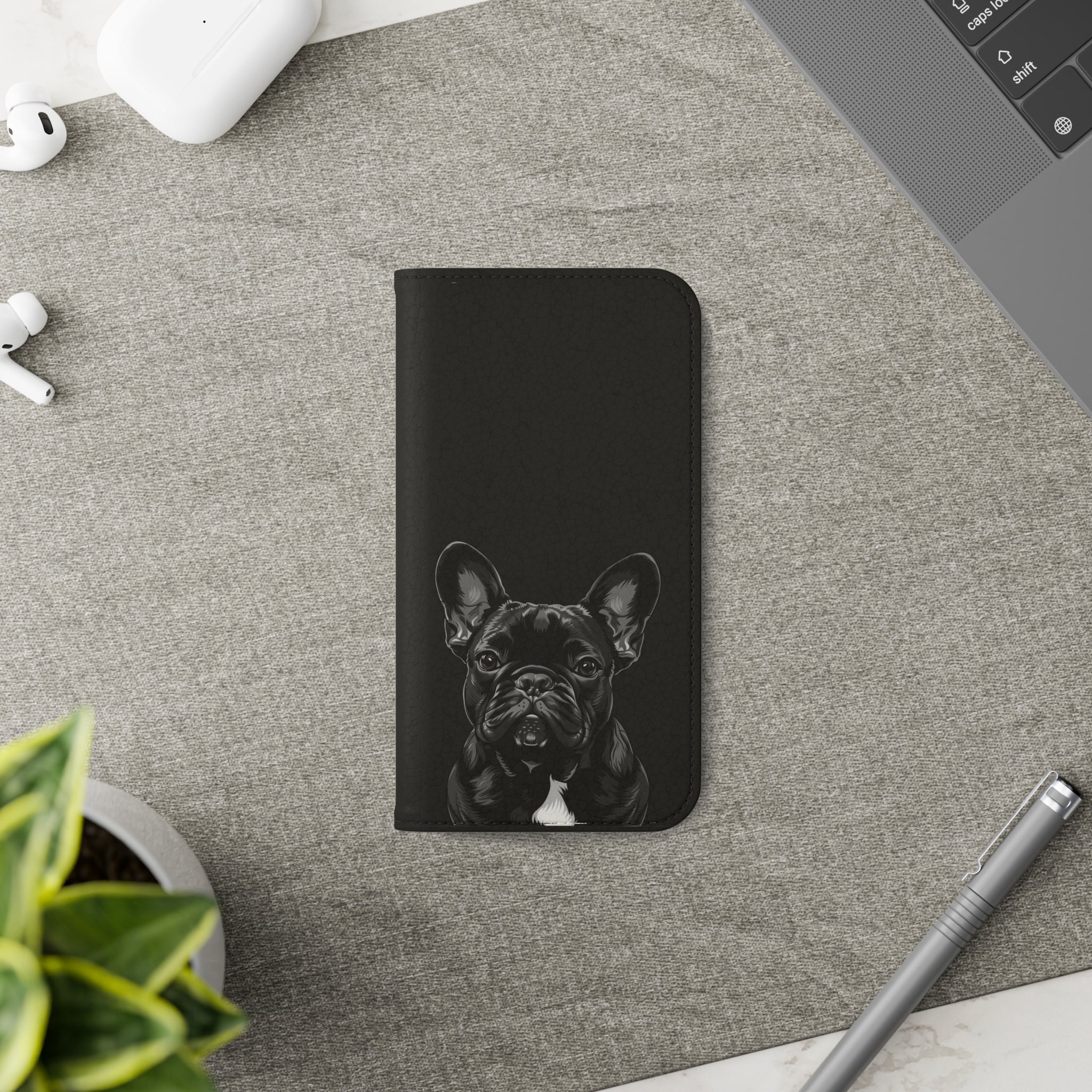 French Bulldog Phone Case | I Love My Frenchie Wallet Phone Case Gifts | IPhone & Samsung Galaxy French Bulldog Flip Cases