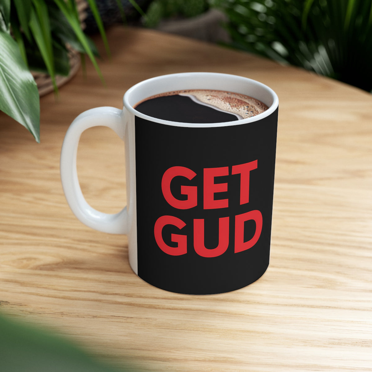 Get Gud RPG Mug | Role Playing Game Gift | Soulslike Coffee Mug | RPG Fantasy Gift Ideas Mug 11oz
