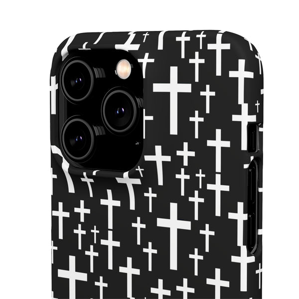 Faith In Jesus iPhone Christian Religion Phone Case | Faith Cross Phone Case | Christian Cross iPhone & Samsung Galaxy Snap Cases