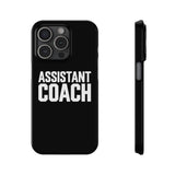 Premium Assistant Coach iPhone Case | Assistant Coach Gifts Slim Phone Cases Premium Assistant Coach iPhone Case | Assistant Coach Gifts Slim Phone Cases