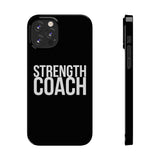 Premium Strength Coach iPhone Case | Strength Coach Gifts Slim Phone Cases Premium Strength Coach iPhone Case | Strength Coach Gifts Slim Phone Cases