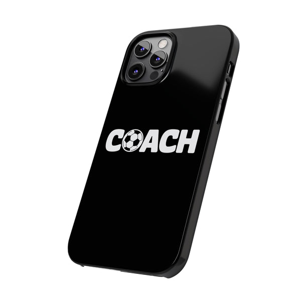Premium Soccer Coach iPhone Case | Soccer Coach Gifts Slim Phone Cases