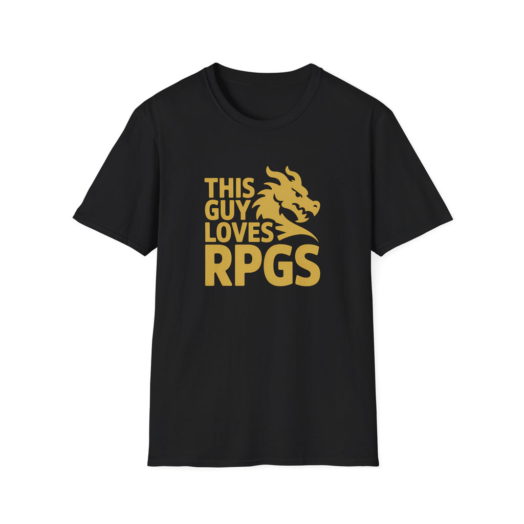 RPG Unisex T-Shirt This Guy Loves RPGs Role Playing Games Shirt