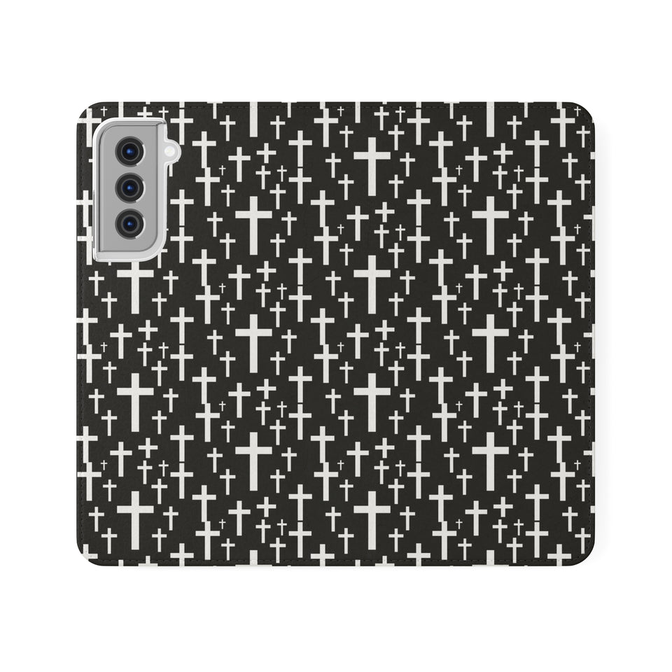 Faith Religion Jesus Cross Phone Case | Faith Religion Wallet Phone Case Gifts | IPhone & Samsung Galaxy Jesus Cross  Flip Cases