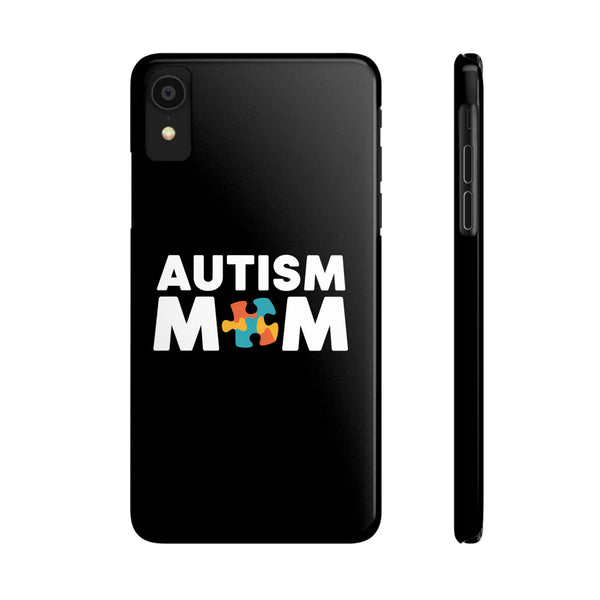 Premium Autism Mom iPhone Case | Mother Autism Awareness Slim Phone Cases