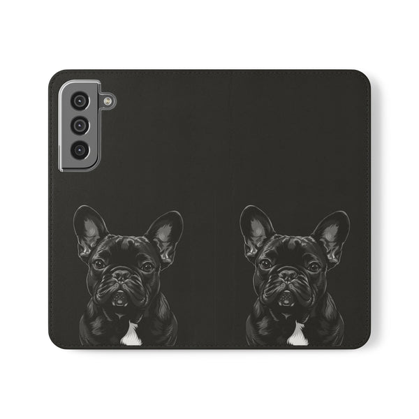 French Bulldog Phone Case | I Love My Frenchie Wallet Phone Case Gifts | IPhone & Samsung Galaxy French Bulldog Flip Cases