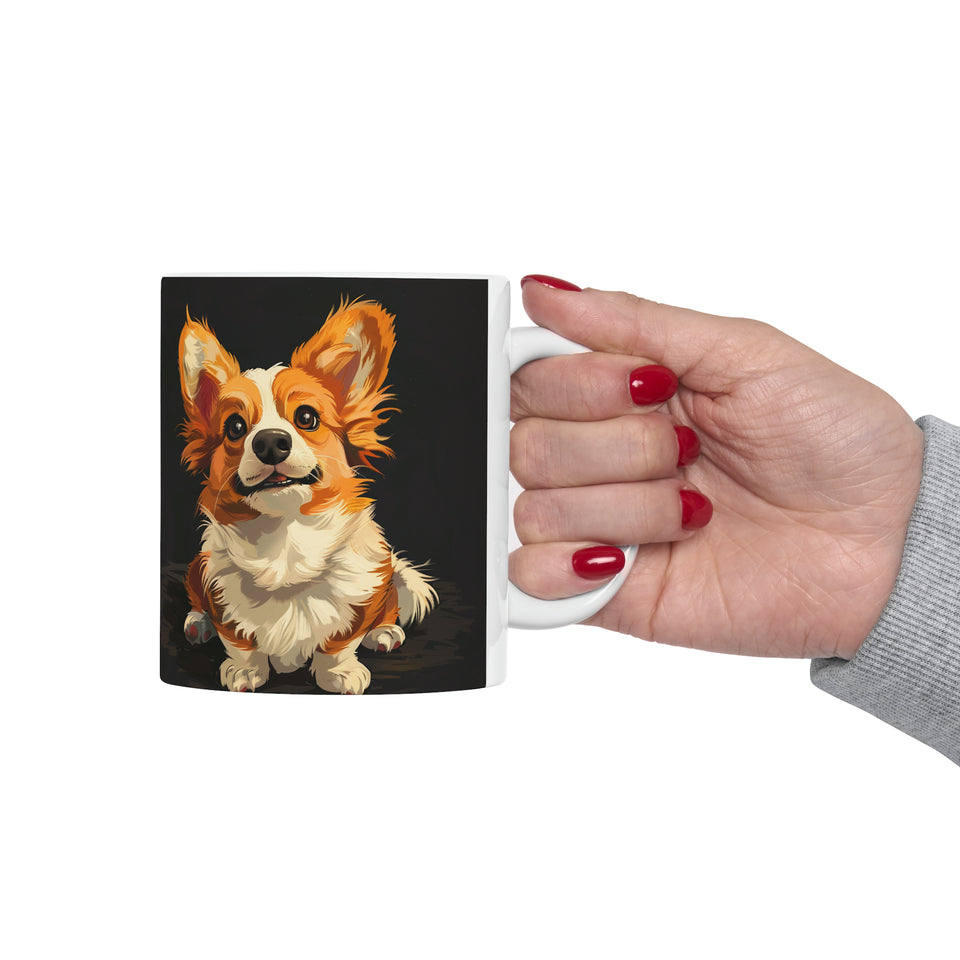 Cute Corgi Mug | Corgi Coffee Mug | Cute Corgi Gift | Funny Corgi Presents | Corgi Mug 1 11oz