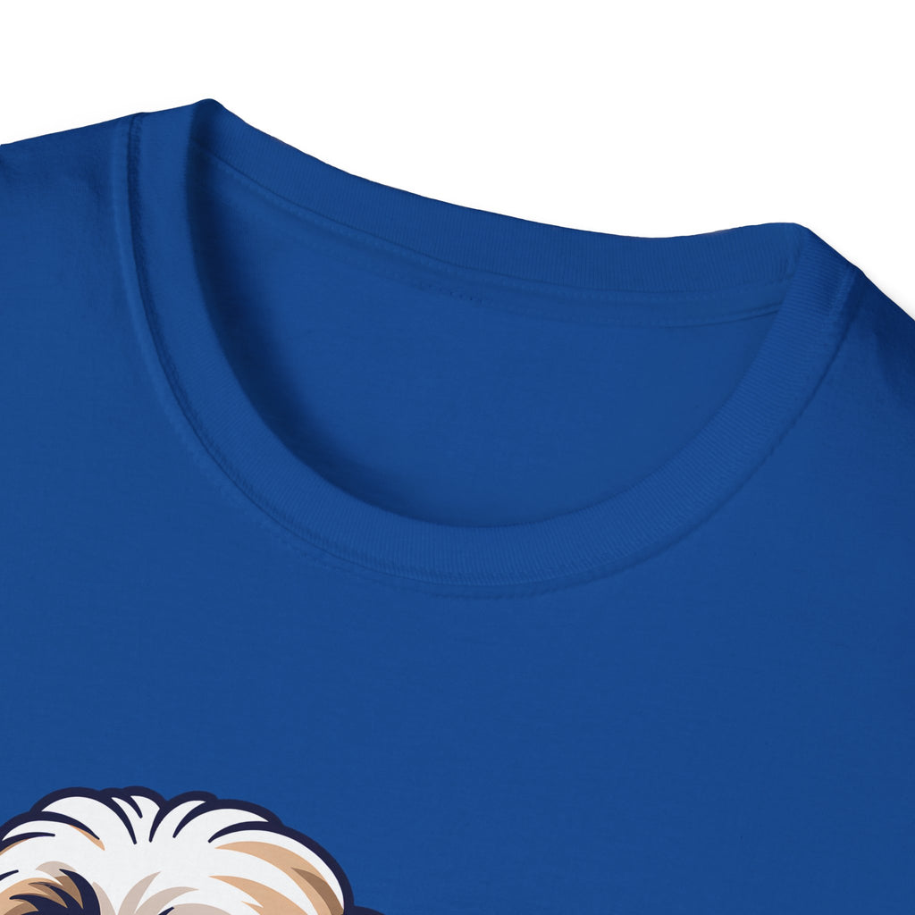 Shih Tzu Drinking Coffee T-Shirt — Cute Dog Coffee Lover Tee