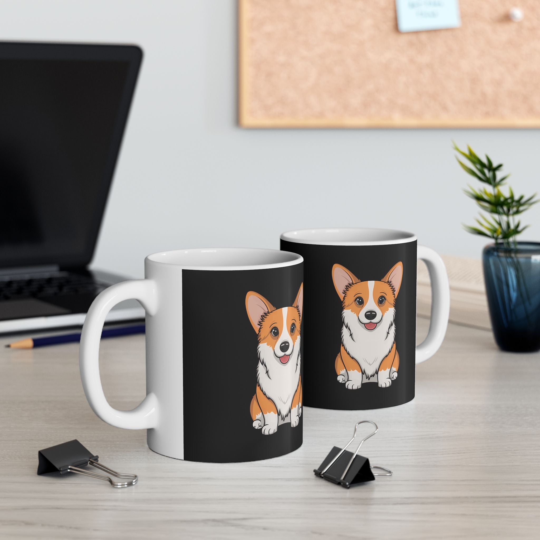 Love Corgis Ceramic Mug | Corgi Gifts (11oz)