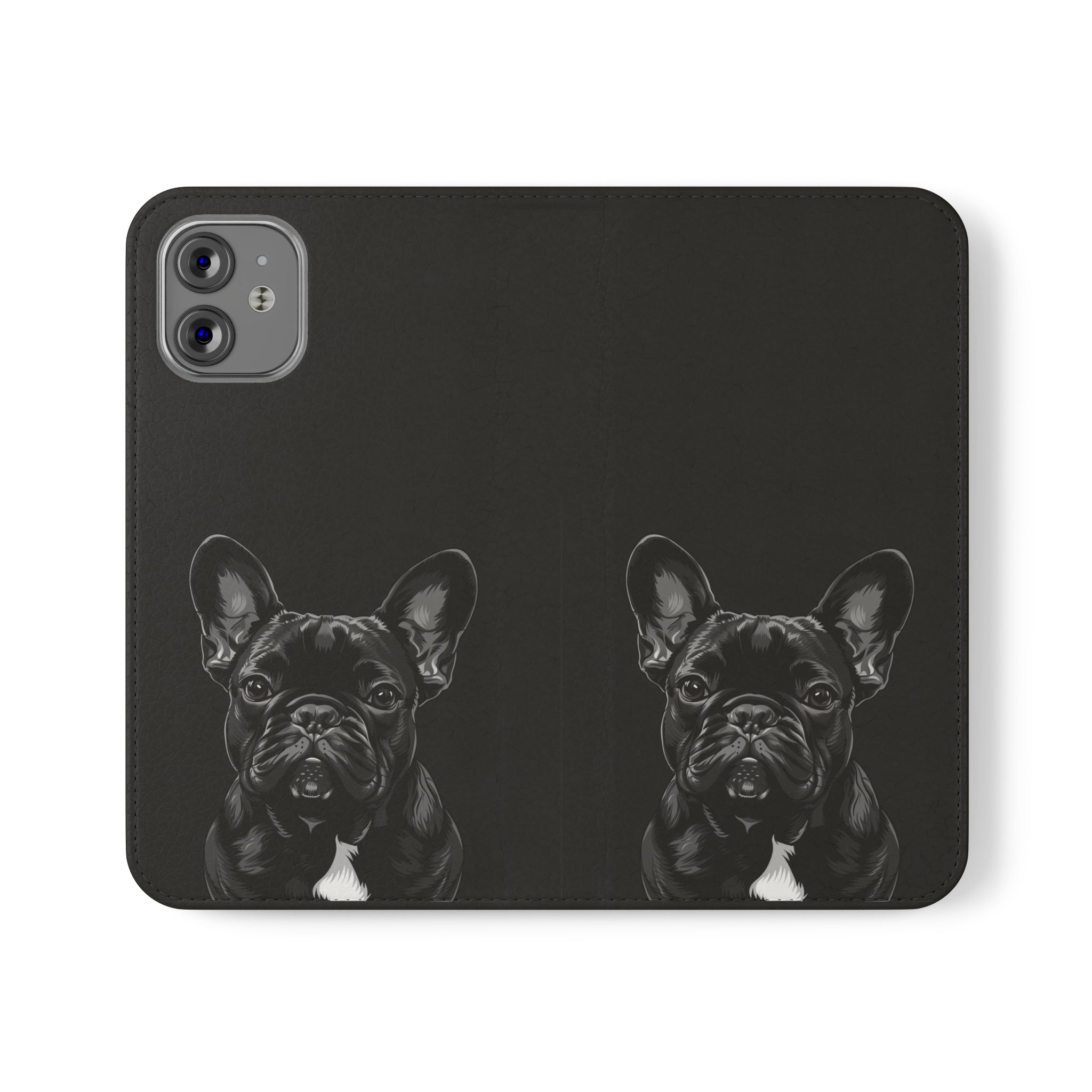 French Bulldog Phone Case | I Love My Frenchie Wallet Phone Case Gifts | IPhone & Samsung Galaxy French Bulldog Flip Cases