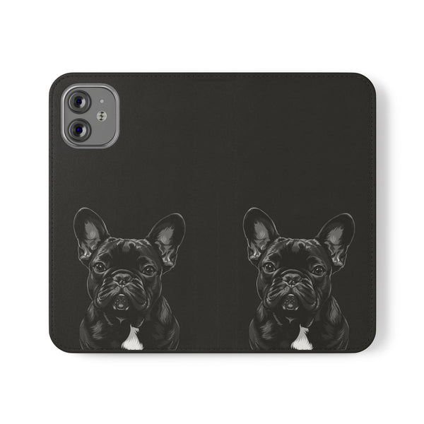 French Bulldog Phone Case | I Love My Frenchie Wallet Phone Case Gifts | IPhone & Samsung Galaxy French Bulldog Flip Cases