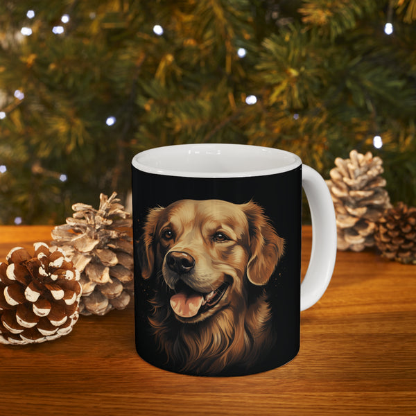 golden retriever gift, golden retriever mug, golden retriever coffee mug, golden retriever gifts for her, gifts for golden retriever lovers, golden retriever presents, golden retriever merchandise