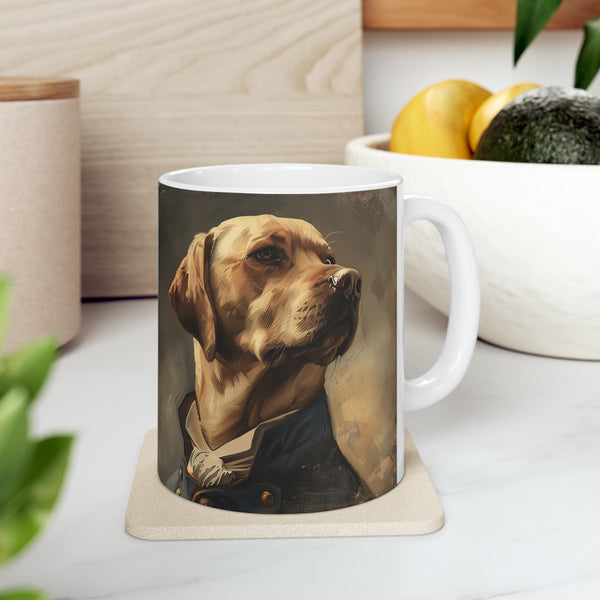 Classical Painting Labrador Mug | Labrador Coffee Mug | Cute Labrador Gift | Funny Labrador Presents | Labrador Mug 2 11oz
