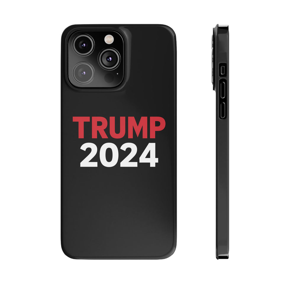 Premium Trump 2024 iPhone Case | Donald Trump Gifts Slim Phone Cases